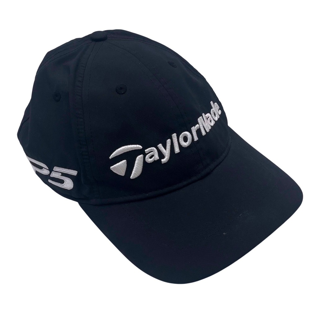 TaylorMade M1 TP5 Golf Hat Mens Black Adjustable Performance Tour Cap OSFA